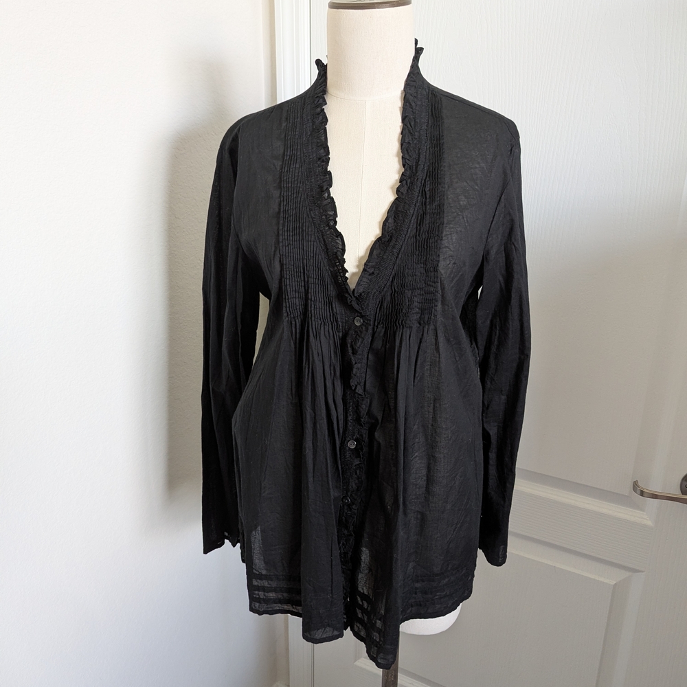 Converse Black Women's Blouse